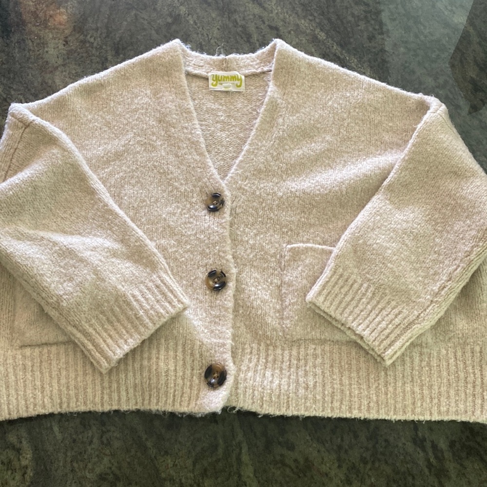Tan sweater